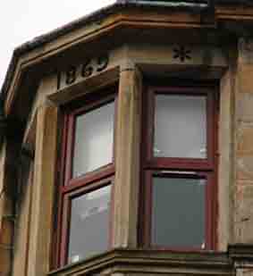 Date on building